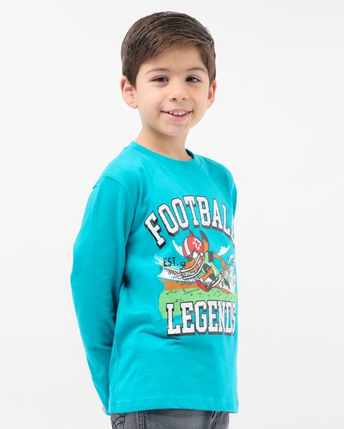 Polo Niño Gabriel Turquesa Peacock