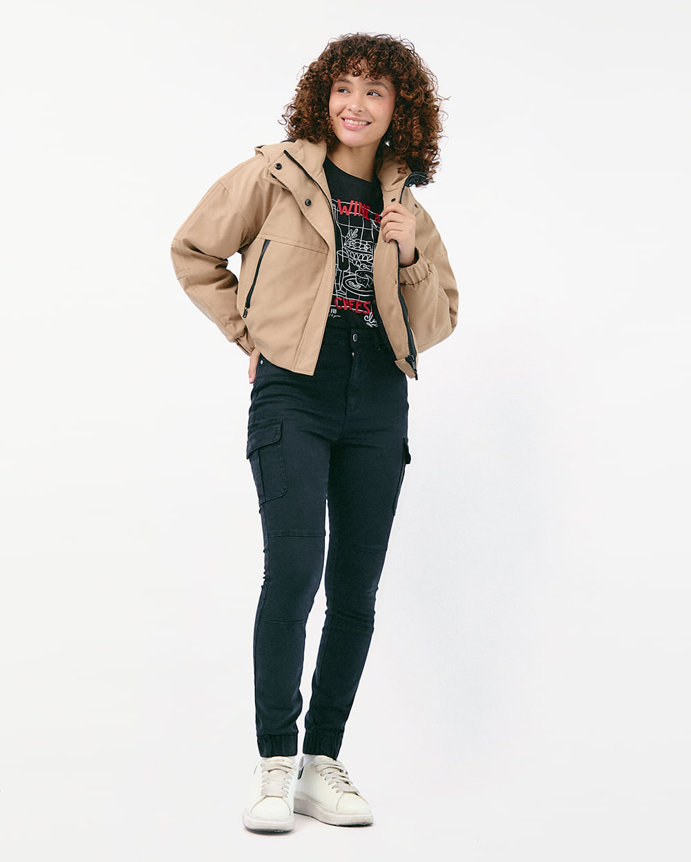 Casaca-Mujer-Eru-Beige-S