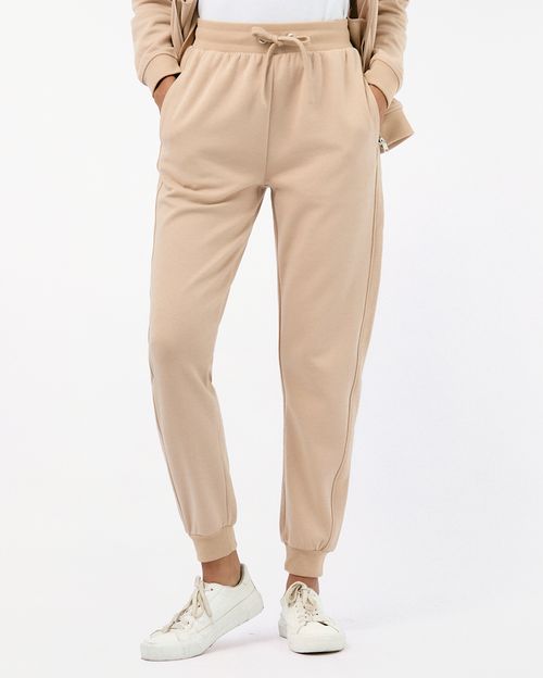 Jogger Mujer Valencia Beige Sand