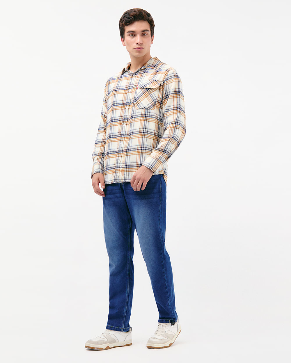 Camisa-Hombre-Thomas-Crema-Pastel-M