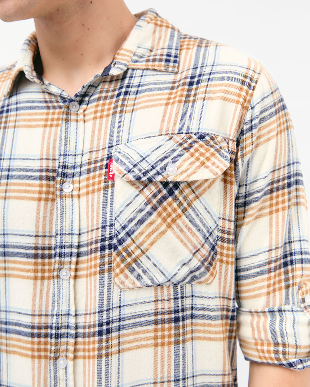 Camisa-Hombre-Thomas-Crema-Pastel-M