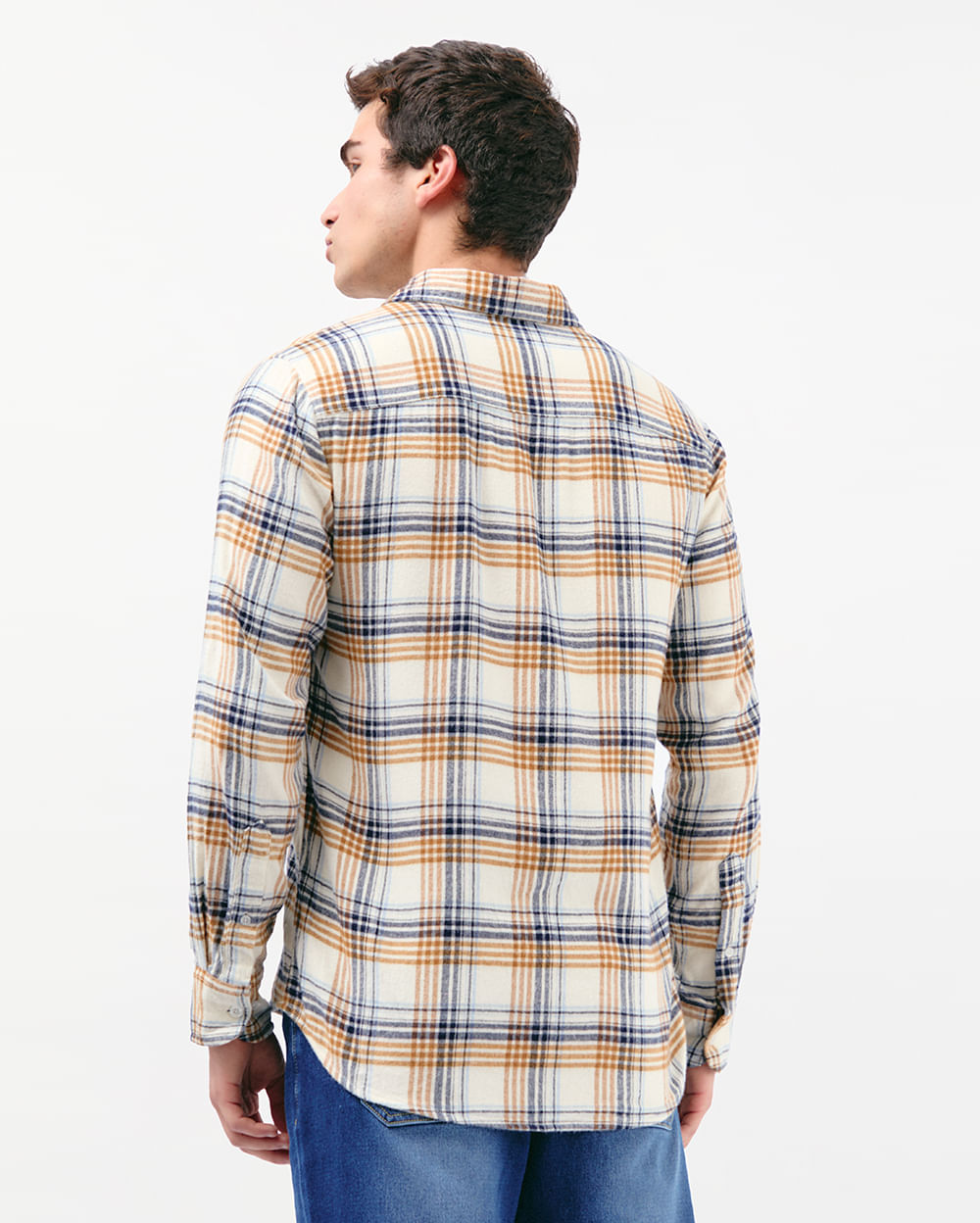 Camisa-Hombre-Thomas-Crema-Pastel-M