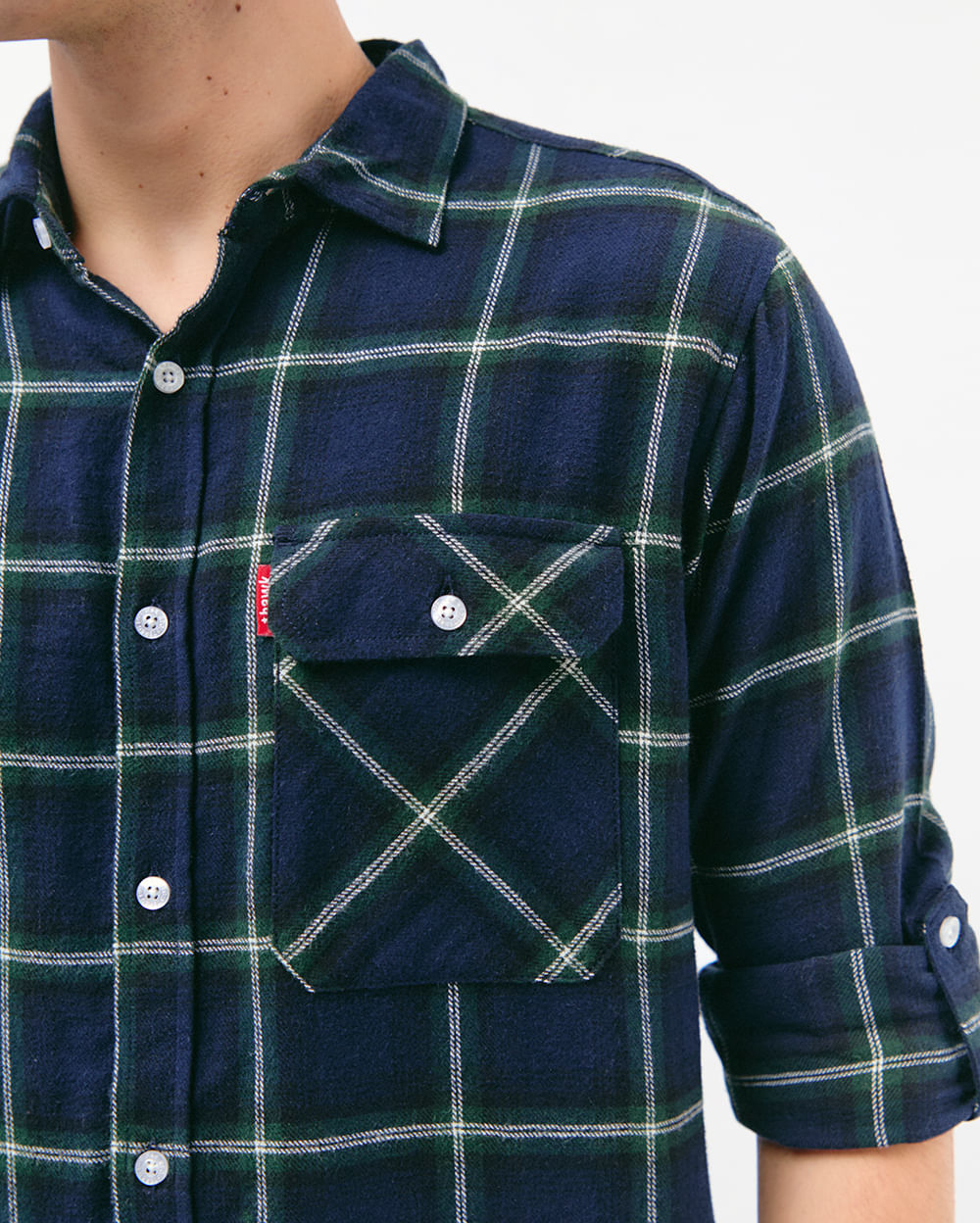 Camisa-Hombre-Thomas-Azul-Oxford-M