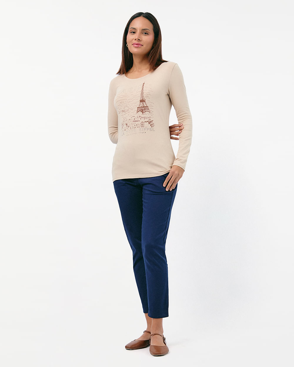 Polo-Mujer-Solange-Beige-Botanico-S