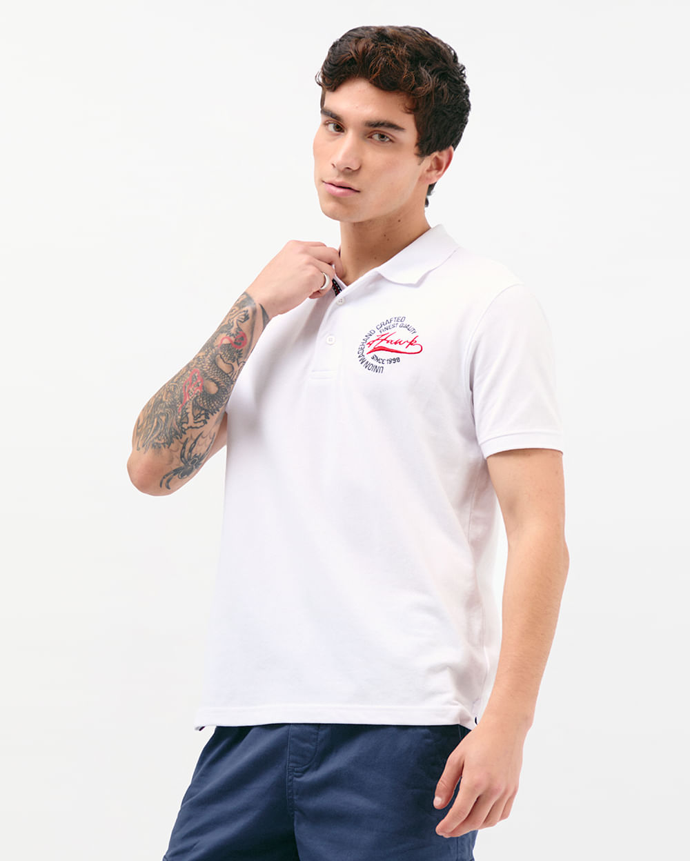 Polo-Cuello-Camisa-Hombre-Ivan-Blanco-Optico-M