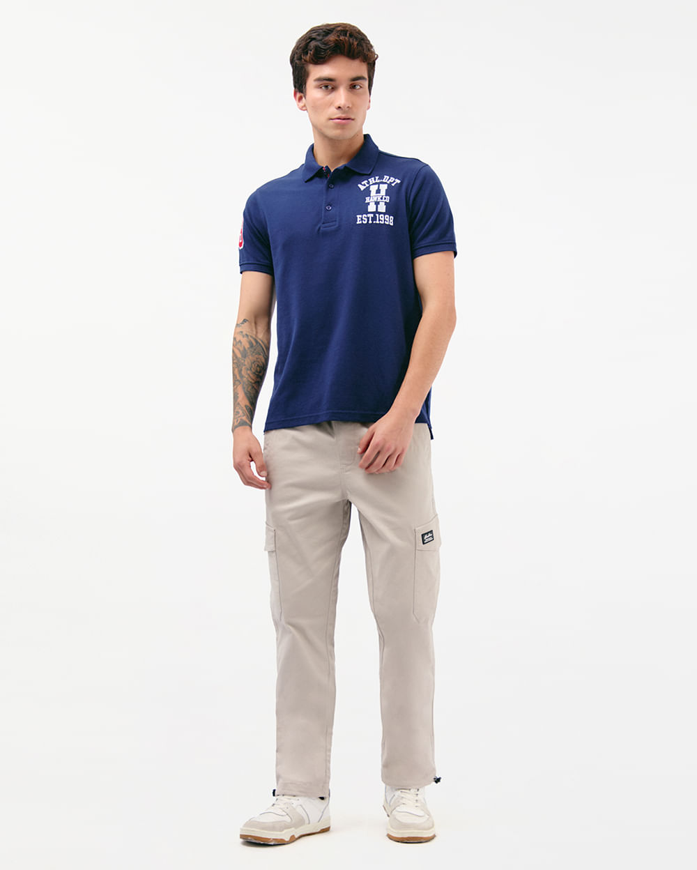 Polo-Cuello-Camisa-Hombre-Ivan-Azul-Snorkel-M