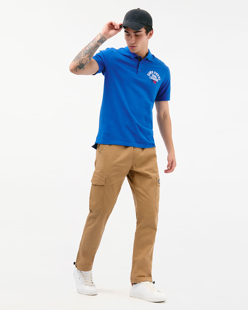 Polo-Cuello-Camisa-Hombre-Ivan-Azul-Imperial-M
