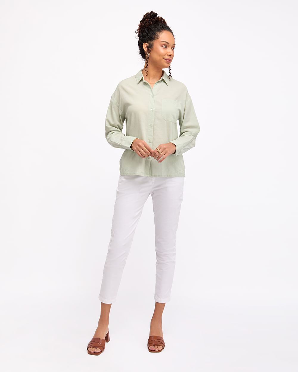 Blusa-Mujer-Ania-Solido-Verde-Empolvado-S