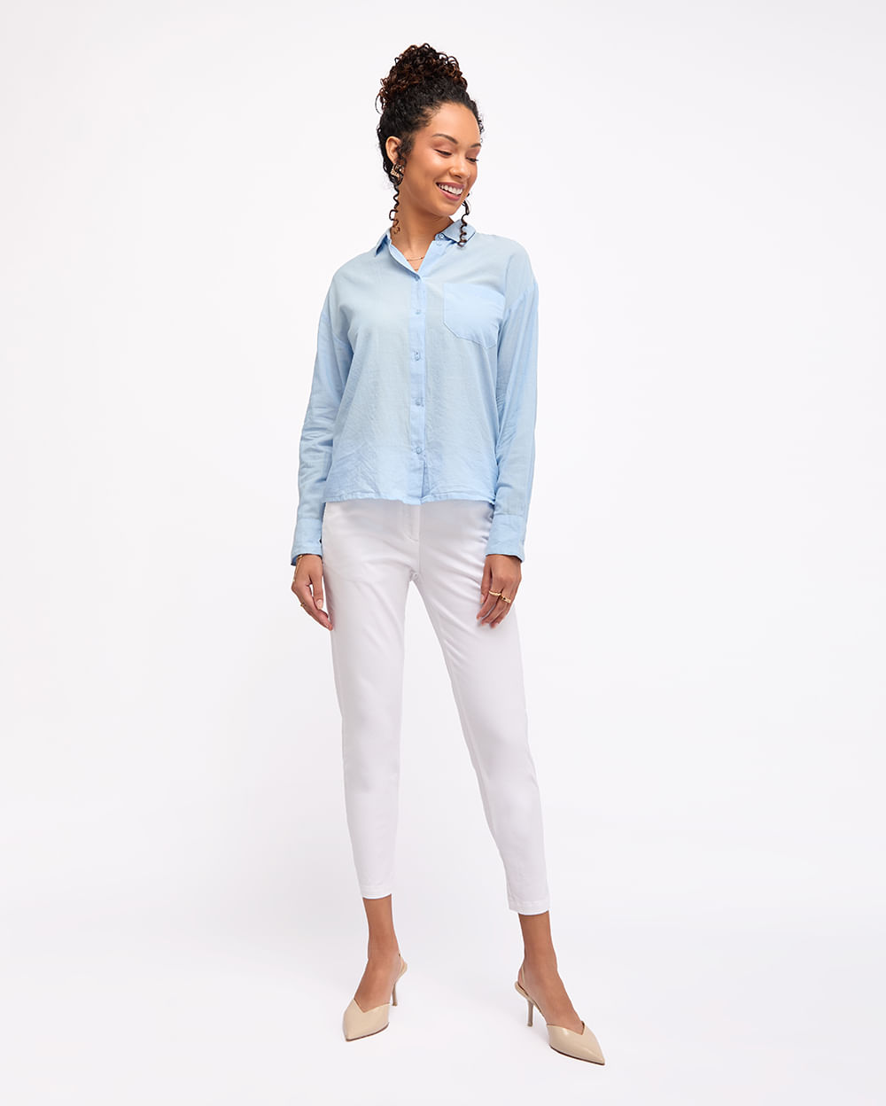 Blusa-Mujer-Ania-Solido-Celeste-S