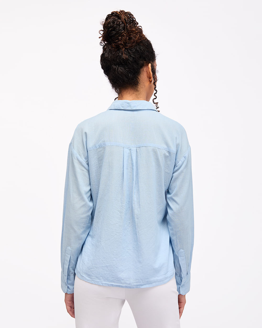 Blusa-Mujer-Ania-Solido-Celeste-S