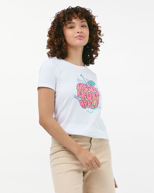 Polo Mujer Harumi Blanco Optico