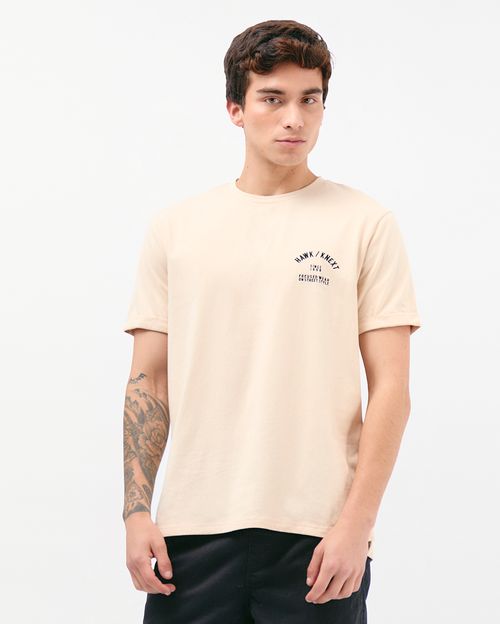 Polo Hombre Viko Beige Crema