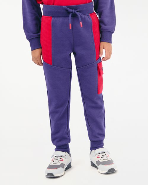Jogger Niño Basil Azul Mora