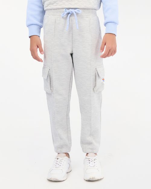 Jogger Niña Angie Niquel Poly Htr