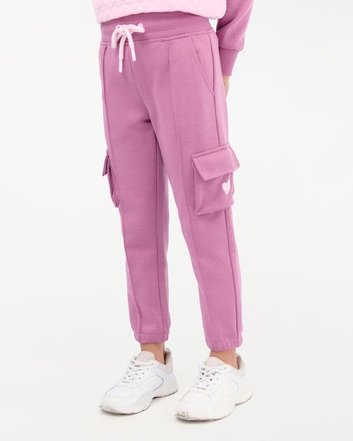 Jogger Niña Angie Malva Deco