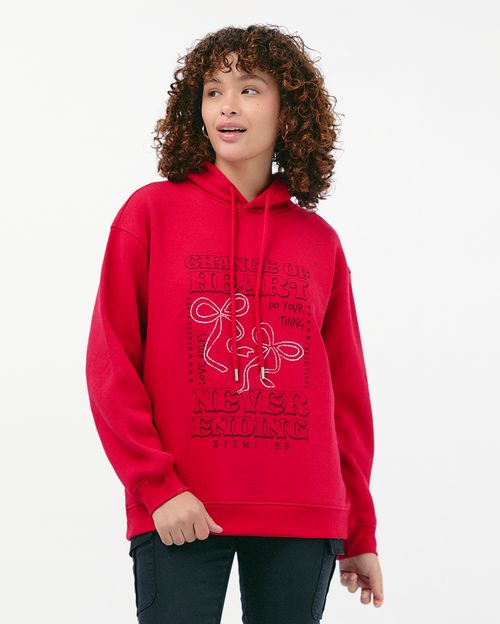 Polera Mujer Damelia Rojo