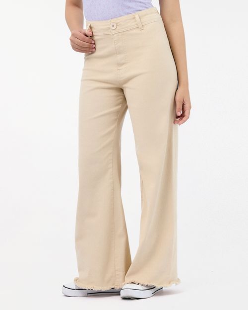 Pantalón Mujer Samantha Beige