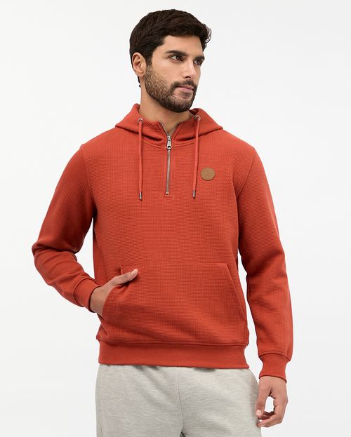 Polera Hombre Estefan Naranja Arcilla