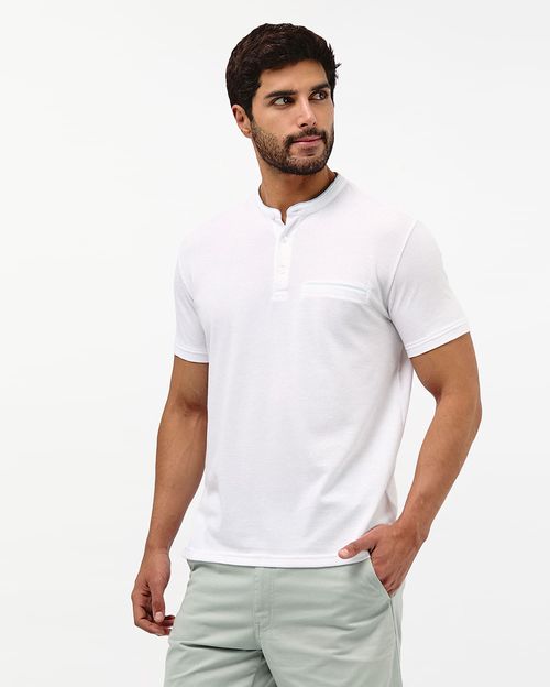 Polo Hombre Azher Blanco Optico