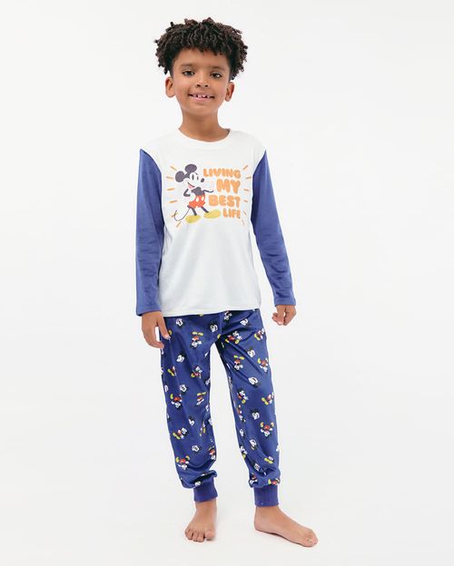 Pijama Set 2 Piezas Niño Alexandro Acero Oscuro
