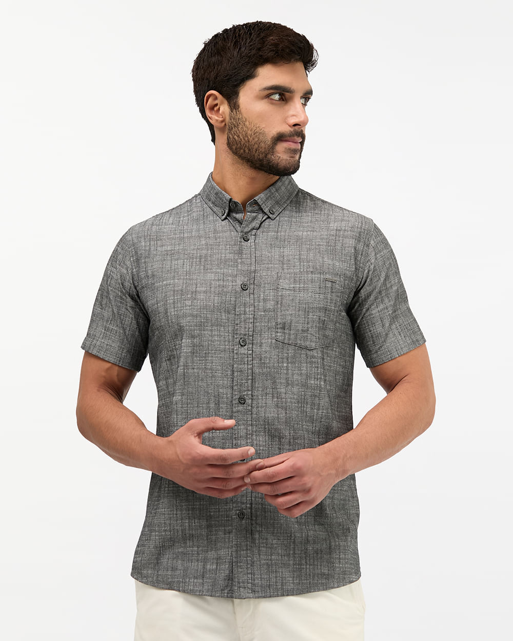 Camisa-Hombre-Alpine-Negro-M