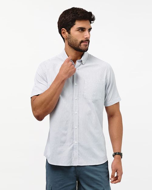 Camisa Hombre Ruben Azul Náutico