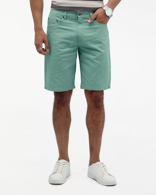 Bermuda Hombre Misael Verde Neptuno
