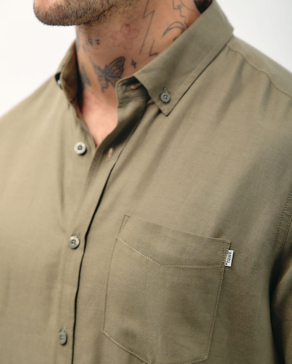 Camisa-Hombre-Tais-Verde-Bronze-M