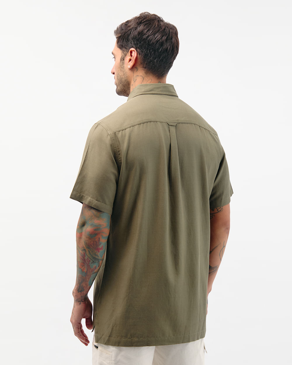 Camisa-Hombre-Tais-Verde-Bronze-M