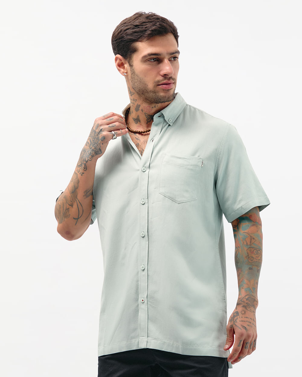 Camisa-Hombre-Tais-Aqua-Pastel-M