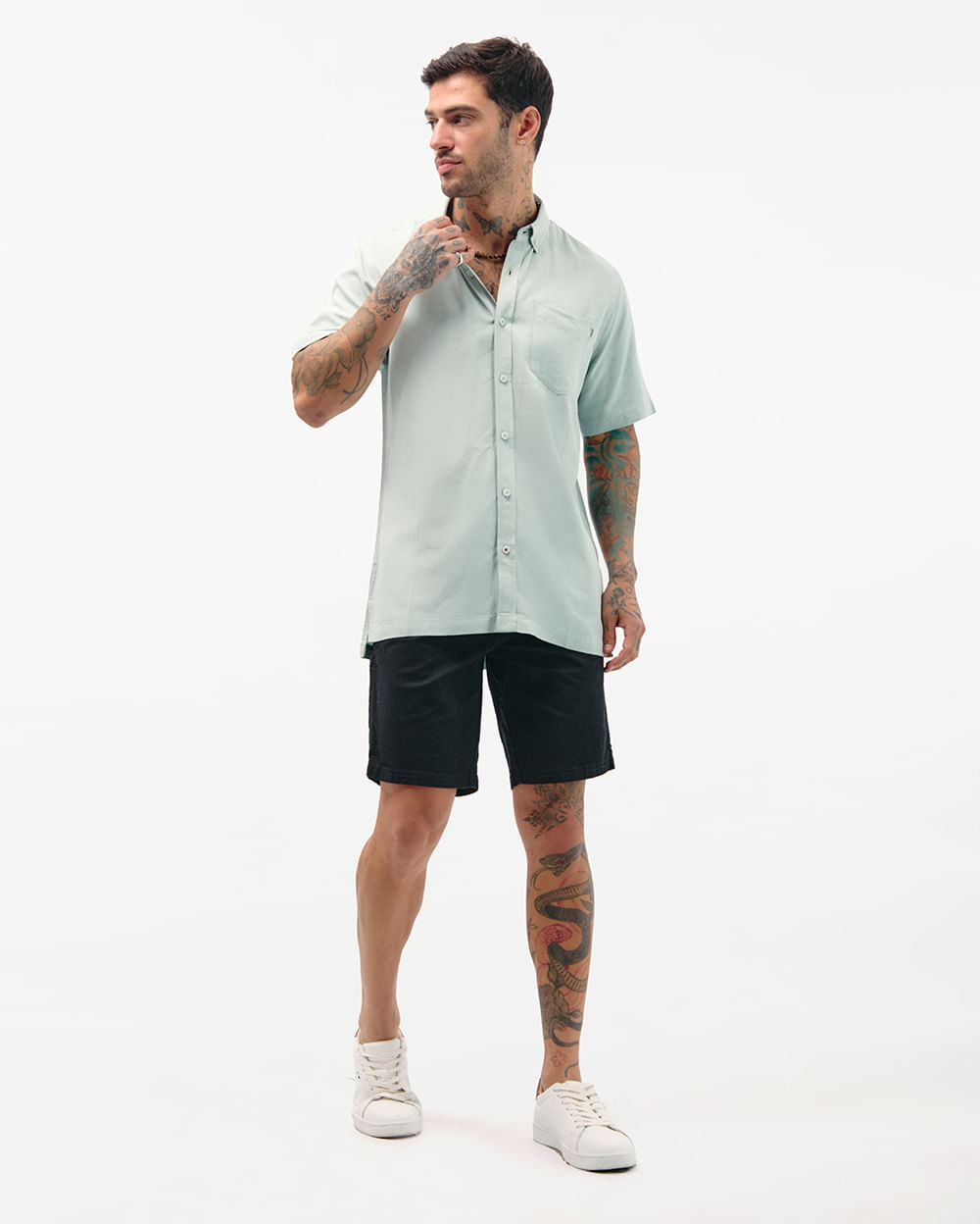 Camisa-Hombre-Tais-Aqua-Pastel-M