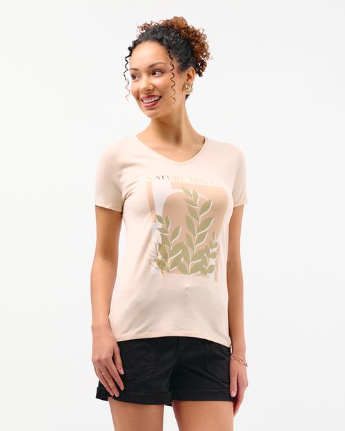 Polo Mujer Romelia Crema Vainilla