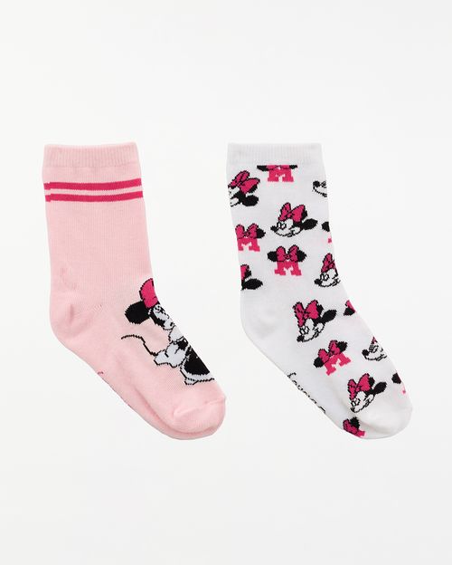 Calcetines Pack x 3 Niña Molly Rosado
