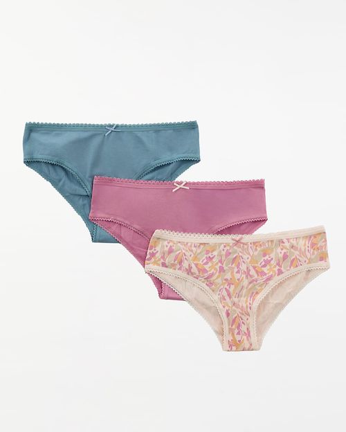 Trusa Pack x 3 Mujer Kalena Borgoña