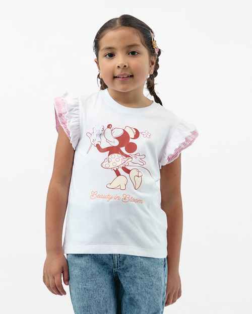 Polo Niña Lisa Blanco