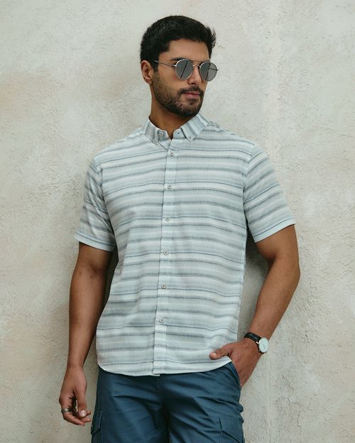 Camisa Hombre Pablo Celeste