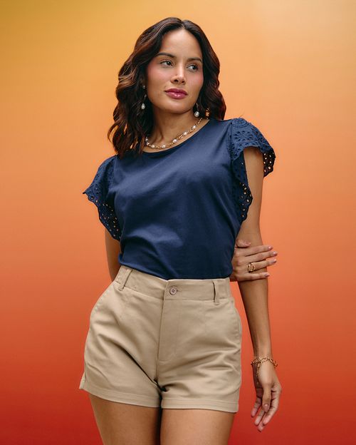 Polo Mujer Neri Azul Náutico