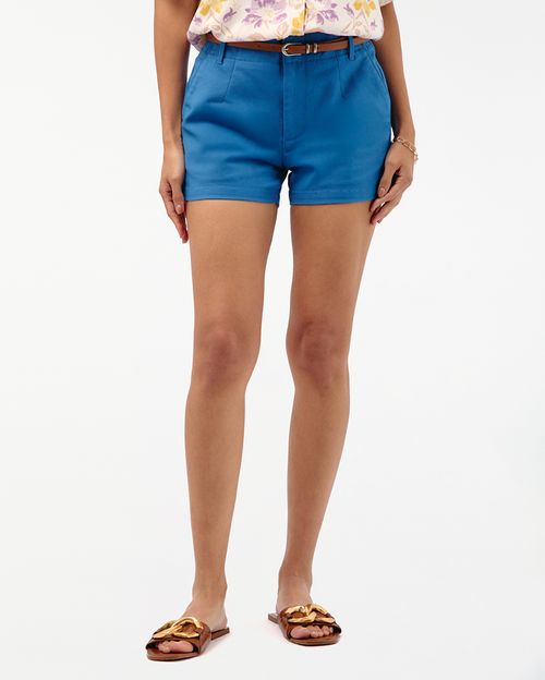 Short Mujer Maddyson Azulino Brillante