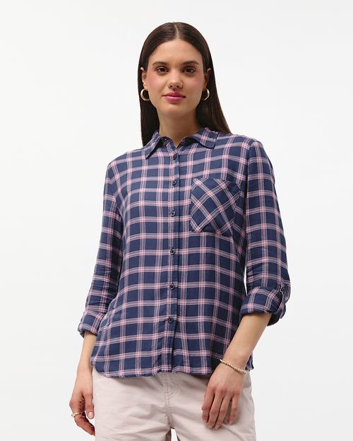 Blusa Mujer Betsy Azul Atlántico