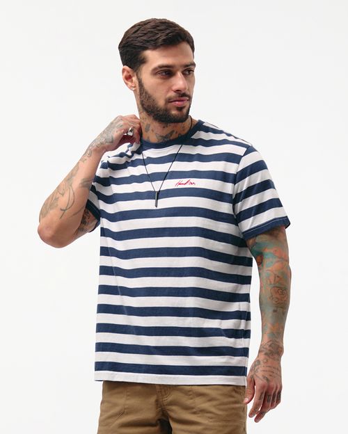 Polo Hombre Efrain Azul Pageant