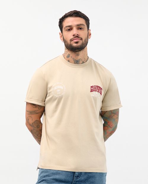 Polo Hombre Amit Beige Crema