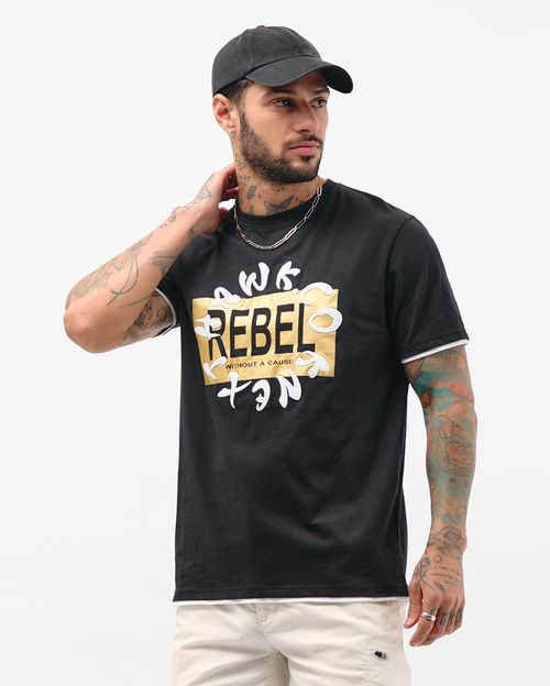 Polo Hombre Oliver Negro