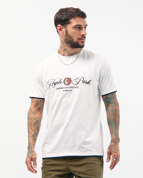 Polo Hombre Oliver Blanco Optico