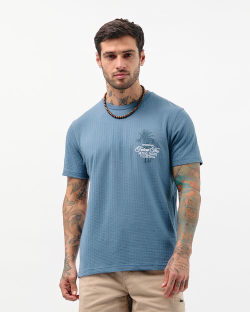 Polo Hombre Cesco Acero Lago