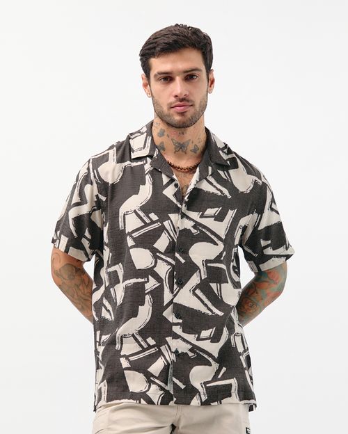 Camisa Hombre Bob Negro