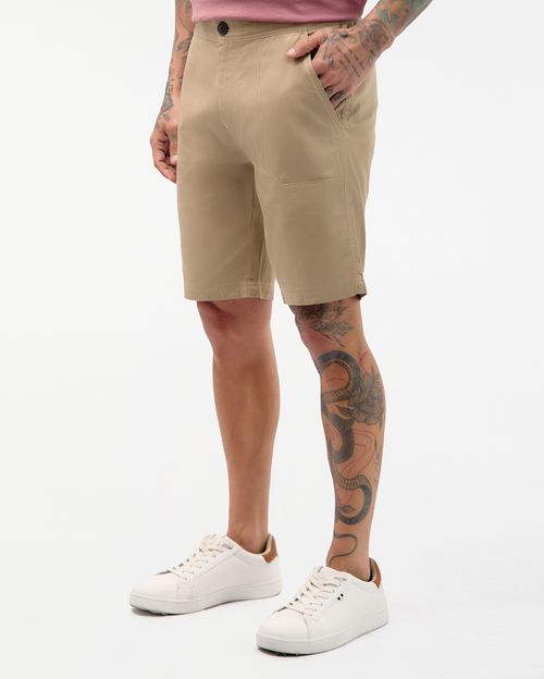 Bermuda Hombre Rokynew Beige Safari