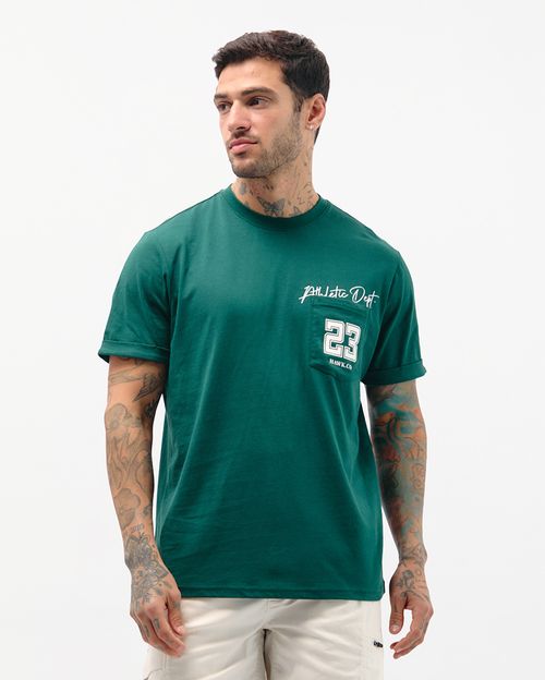 Polo Hombre Pocket Verde Esmeralda