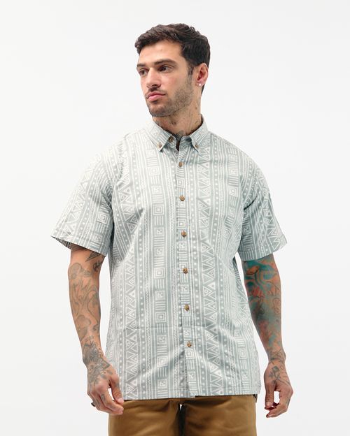 Camisa Hombre Tulum Gris Claro