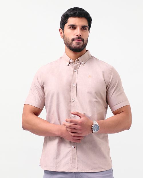 Camisa Hombre Connor Beige Natural