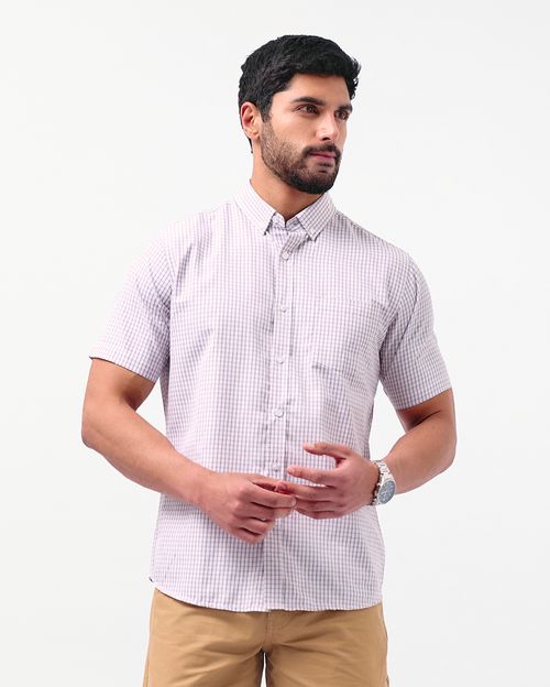Camisa Hombre Ruben Malva Deco